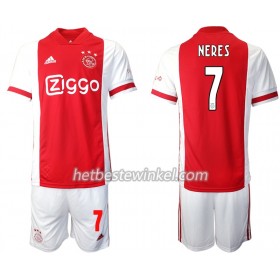 AFC Ajax David Neres 7 Voetbaltenues Kind Thuis 2020/21 - SS (+ Korte broeken)